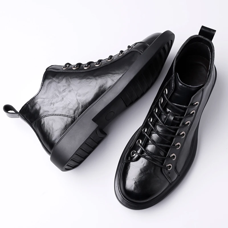 

Men's casual shoes Classic high-quality style Party or work Black brown Fashion outdoor minimalist shoes Lace up hot selling