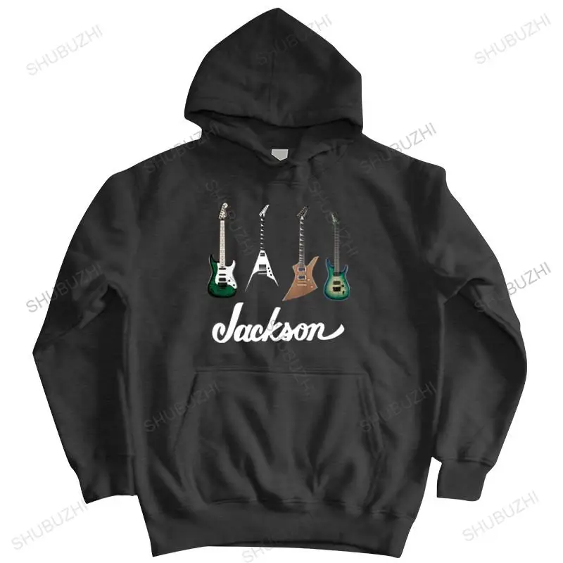 

brand men autumn hoodie Jackson Guitar Men'S Round Neck male Sportswear hoodies warm coat brand men autumn hoodie