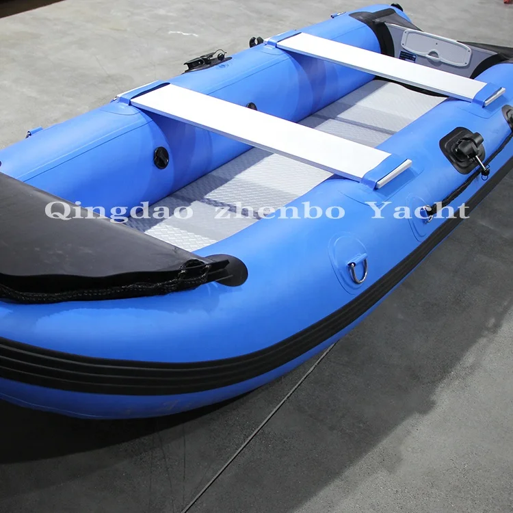 تخصيص عالية الجودة قوارب الكاياك القابلة للنفخ 370 12ft قارب الصيد PVC 0.9T 1.2T Camou