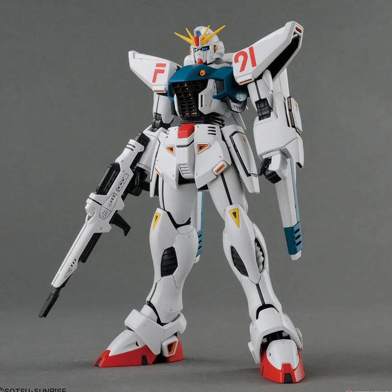 بانداي Gundam أطقم منمذجة MG أنيمي الشكل 1/100 Gundam F91 Ver 2.0 عمل أرقام حقيقية روبوت محمول Gunpla لعب للأطفال