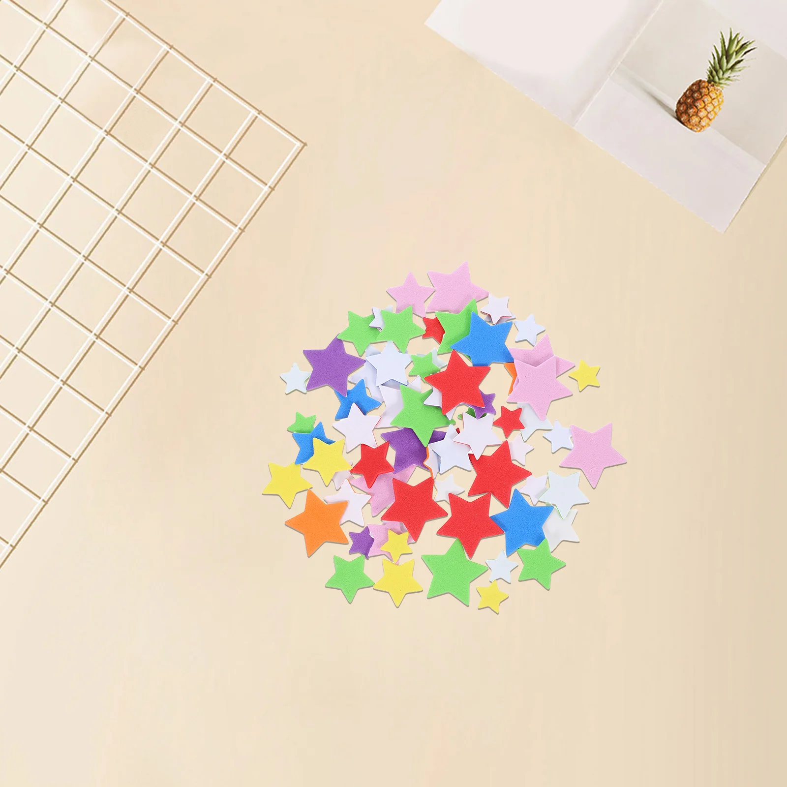 

Разноцветные наклейки-звездочки из ЭВА-губки для обучения детей формам и цветам, система поощрений, украшение для дома и школы, развлечение