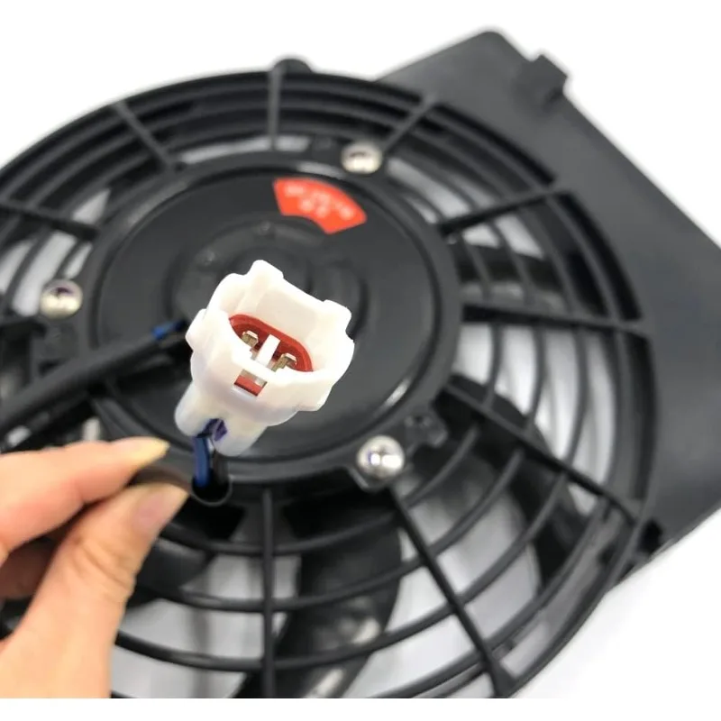 YANHAO قسط قطع غيار الدراجات النارية مروحة تبريد المياه ل HISUN 700cc 500cc HS700 مروحة مشعاع Massimo BENNCHE TSC ATV رباعية