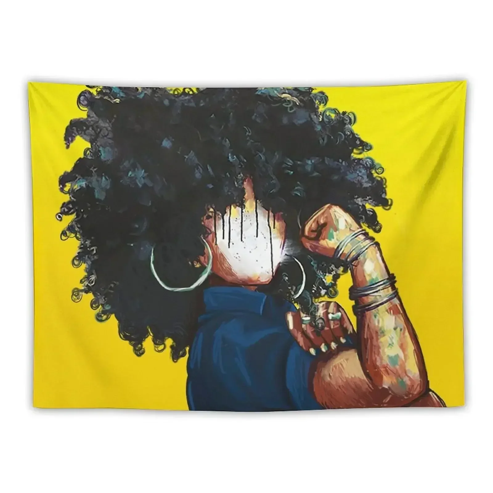 

Naturally The Riveter Tapestry Decoration For Bedroom Living Room Decoration Room Decor Korean Style Tapestry
