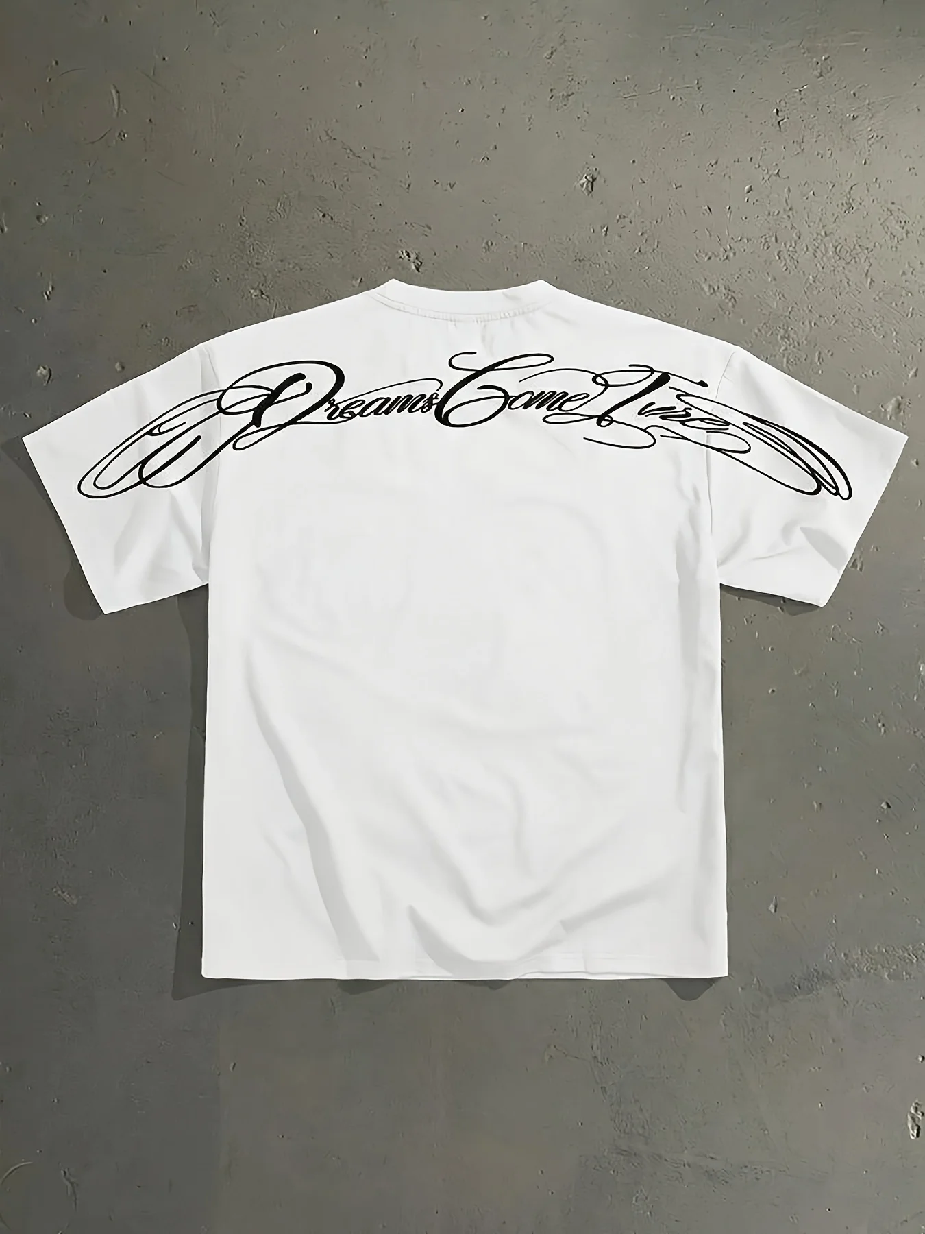 Bedrucktes Kurzarm-T-Shirt für Herren, Lässiger Street-Style mit Rundhalsausschnitt, Modisch das ganze Jahr über – Detail 4
