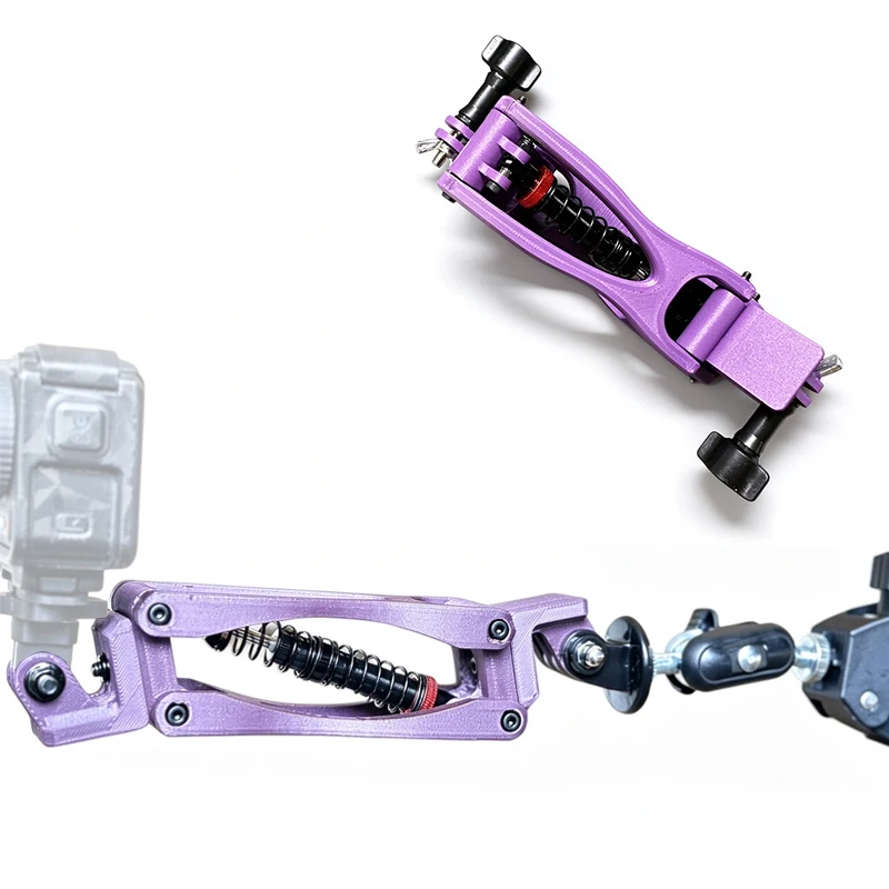 For Z-Axis Shock-Absorbing Arm Carbon Fiber Vibration Isolator Arm Compatible with Insta360 DJI Osmo Pocket/Action Camera Parts