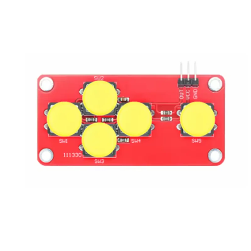 AD Keyboard Simulate Five Key Module Button for Arduino Sensor Expansion Board