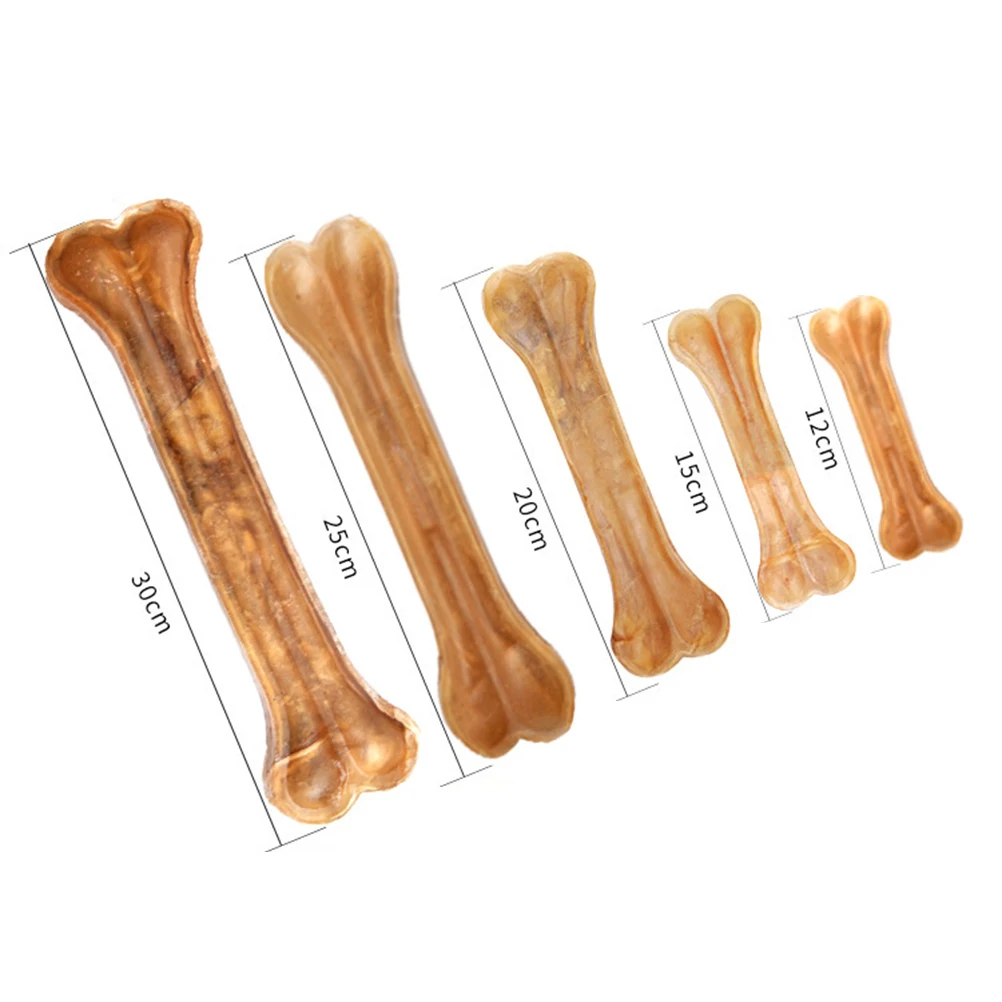 

8Inch Dog Chew Shaped Durable Pet Teether Plaque Tartar Control Bite For Puppies Teeth Training Oral Health Non Toxic Tough Dog