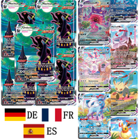 Pokemon Ptcg DIY HOLO FOIL Card Umbreon Vmax - Evolving Skies Promo Cards Hobby Collectibles Game Collection Language: DE/FR/ES
