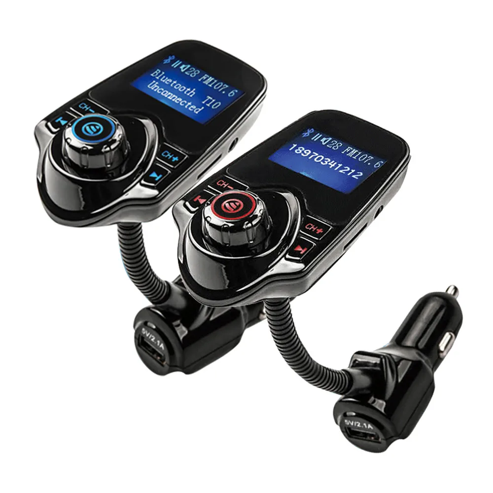 Car Kit Handsfree Wireless Bluetooth FM Transmitter MP3 Player USB LCD Modulator