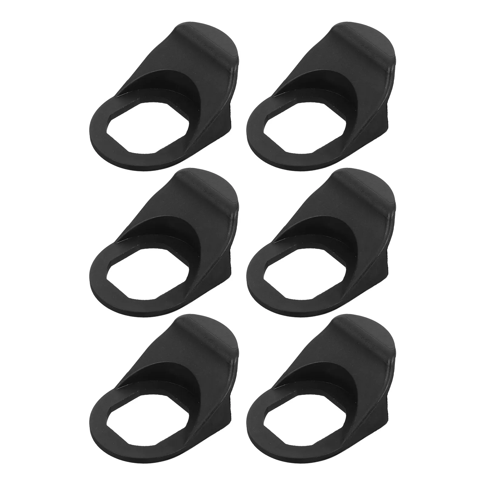 6Pcs Plastic Rain Cover for Trash Bins Train High-Speed Rail
