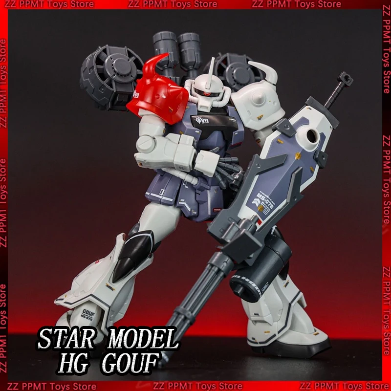 

Star Model HGUC Star Gouf B3 White Leader Action Figure MS-07B3 Anime Figurs 1/144 Assembly Model Kit Plastic Toys Birthday Gift