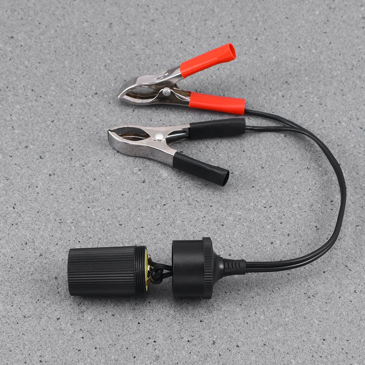 

Car Auto Terminal Clip 20a 7cm Pliers 20cm Cable ABS Stainless Steel Dc Lighter Socket Adapter for 12V Appliances