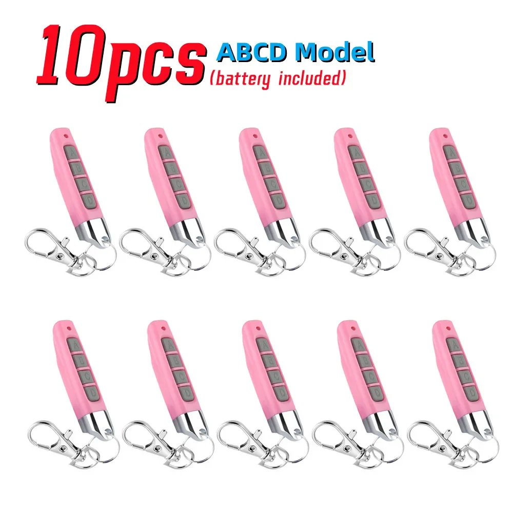 1pc 433MHZ Remote Control Car Key Garage Gate Door Opener Controller Duplicator Clone Cloning Code