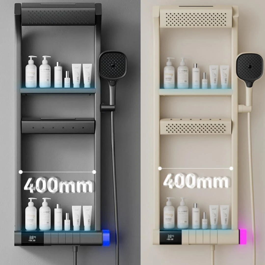 

Дождевой цифровой дисплей, термостатическая стойка для тропического душа, смесители для водяной ванны, душевой набор для ванной комнаты, панельная система