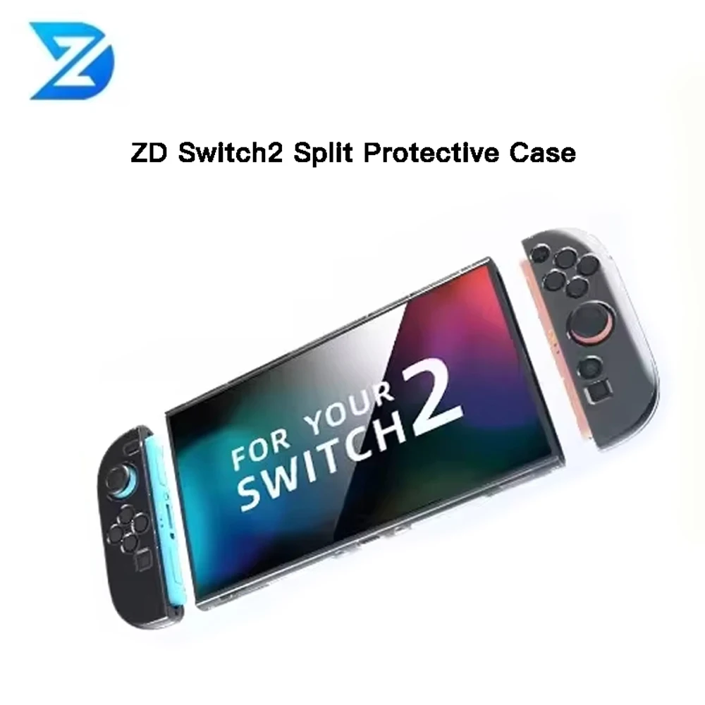 

Защитный чехол ZD Switch2 Split, разработанный специально для игровых консолей Switch 2, с прямым вставным механизмом.