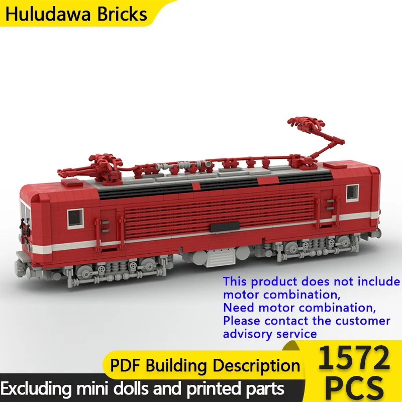 

Модель городской автомобиль MOC, строительные кирпичи DR Class 243, электрический локомотив, модульная технология, подарки, праздник, сборка, детские игрушки, костюм