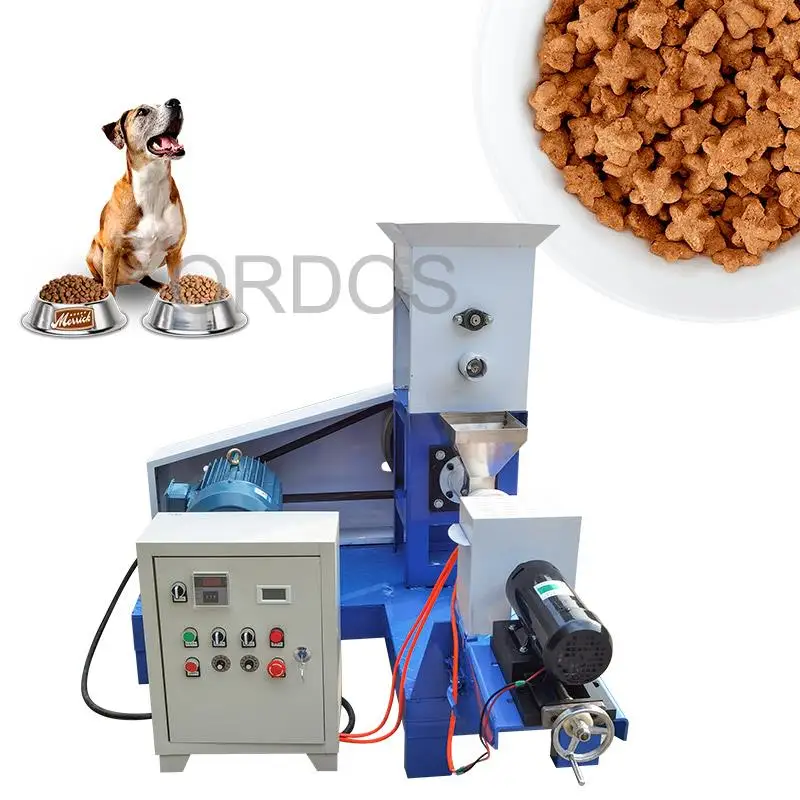 Small Farm Use Dog Food Making Machine Floating Pellet Extruder for Fish