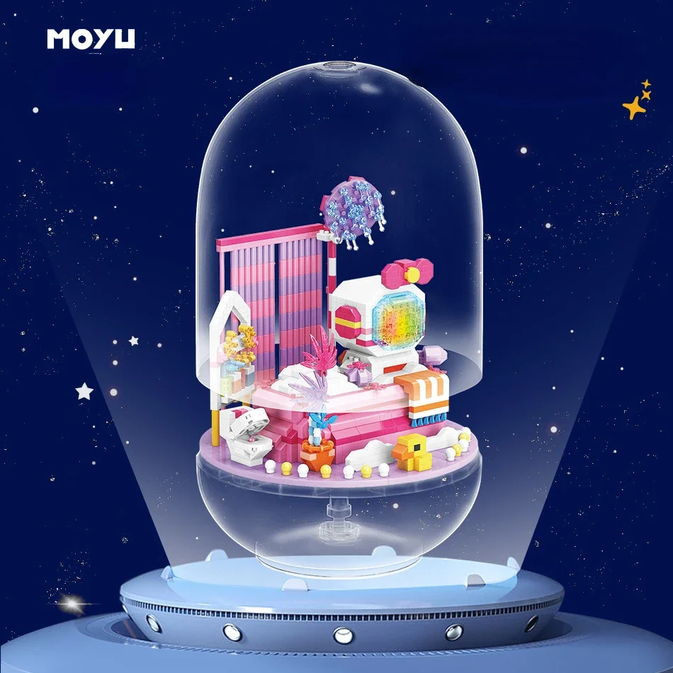 Micro briques blocs de construction à petites particules pour garçons filles enfants jouets éducatifs bricolage cadeaux décor à la maison chine espace homme jouets