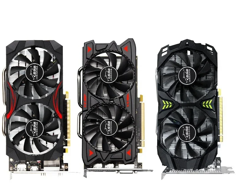 RX580 8G independent graphics card dual fan computer desktop PUBG graphics card