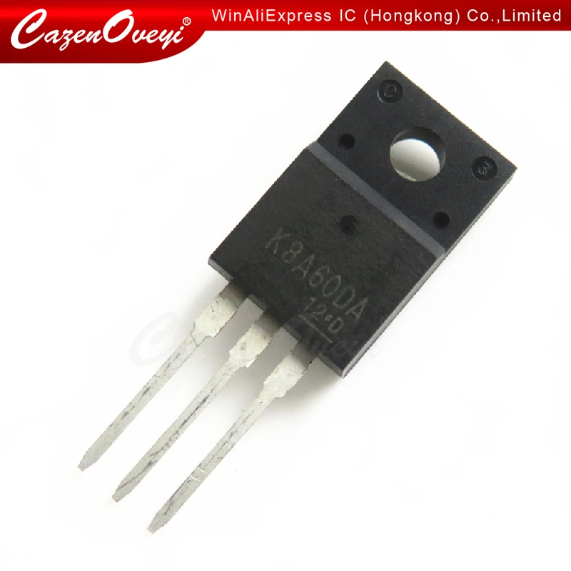 10pcs/lot K8A60DA TK8A60DA TO-220F 600V 7.5A In Stock