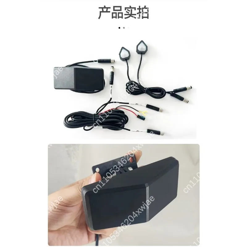 Motorcycle Safety Radar 24G, Comprehensive Blind Spot Detection, 15M Range Lane Change Warning