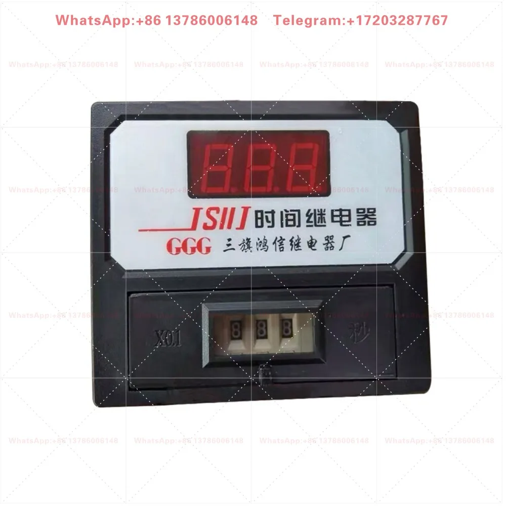 Digital Time Relay JS11J Screw Terminal Block AC220V AC380V 999S