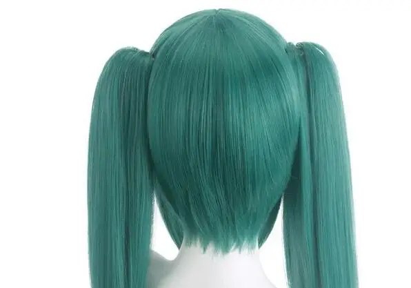 Synthetic Green Short Cosplay Wigs with Chip Wig High