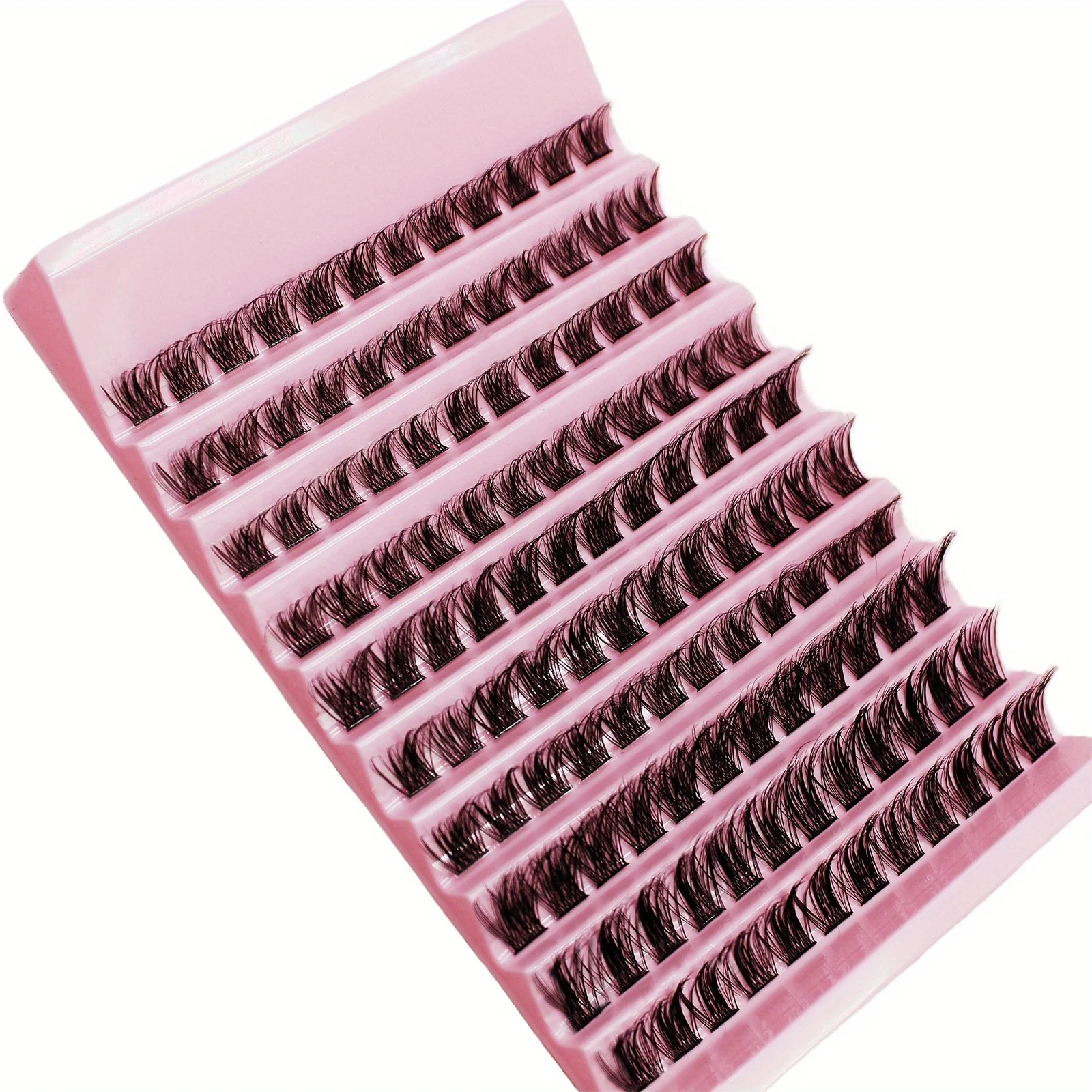 360pcs/3pack Lash Clusters 8-16mm Individual Lashes Natural Look D Curl Fluffy Cluster Lashes DIY Eyelash Extension