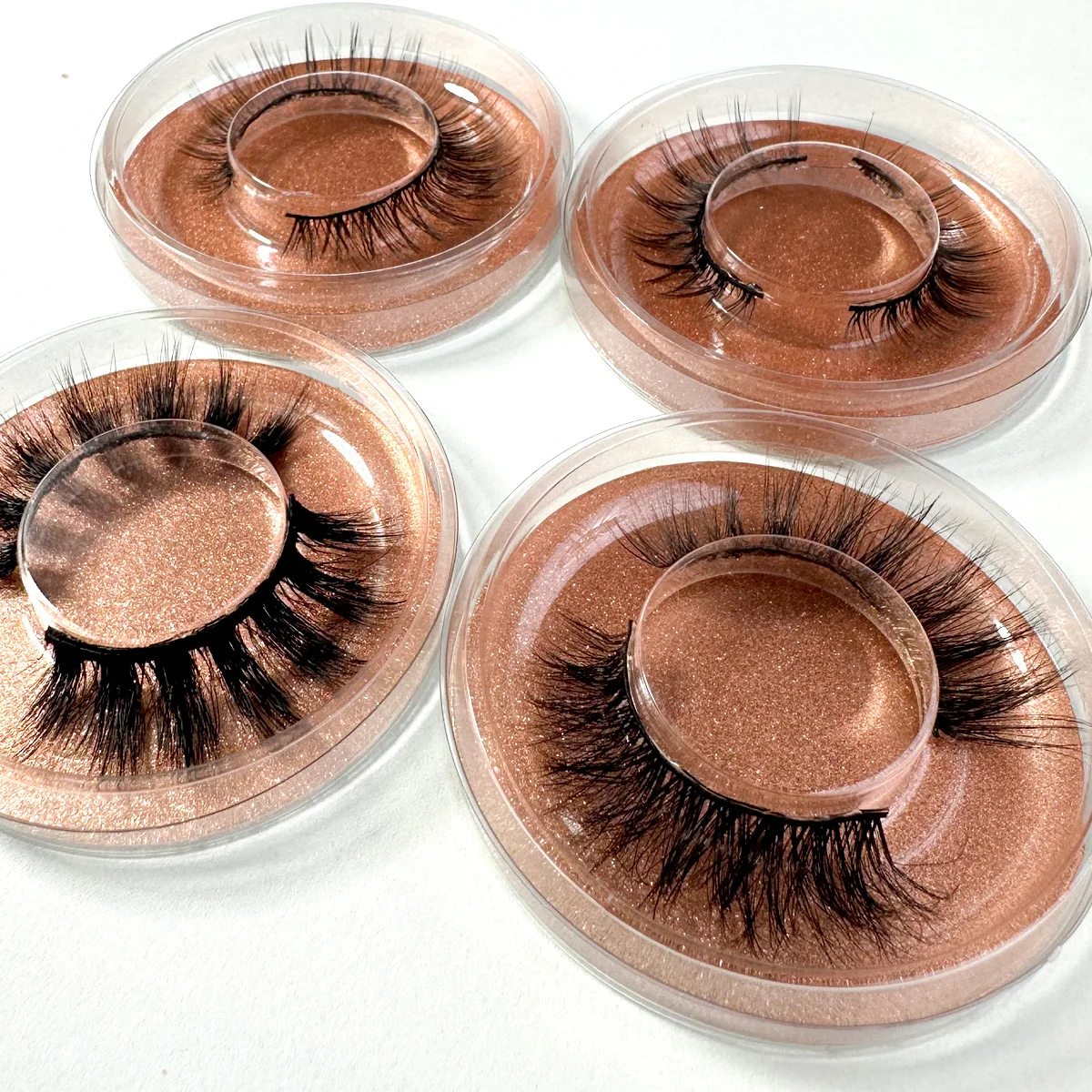 20쌍 밍크 속눈썹 가짜 풍성한 속눈썹 대량 가짜 속눈썹 패키지 천연 속눈썹 대량 도매 눈 속눈썹 밍크