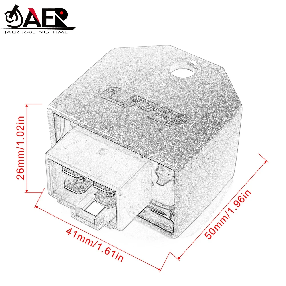 Motorcycle SH6720A Regulator Rectifier for Yamaha TTR230 TTR125 TTR110 TTR90 TTR50 DT125R 3LA-81960-01 4GU-H1960-00