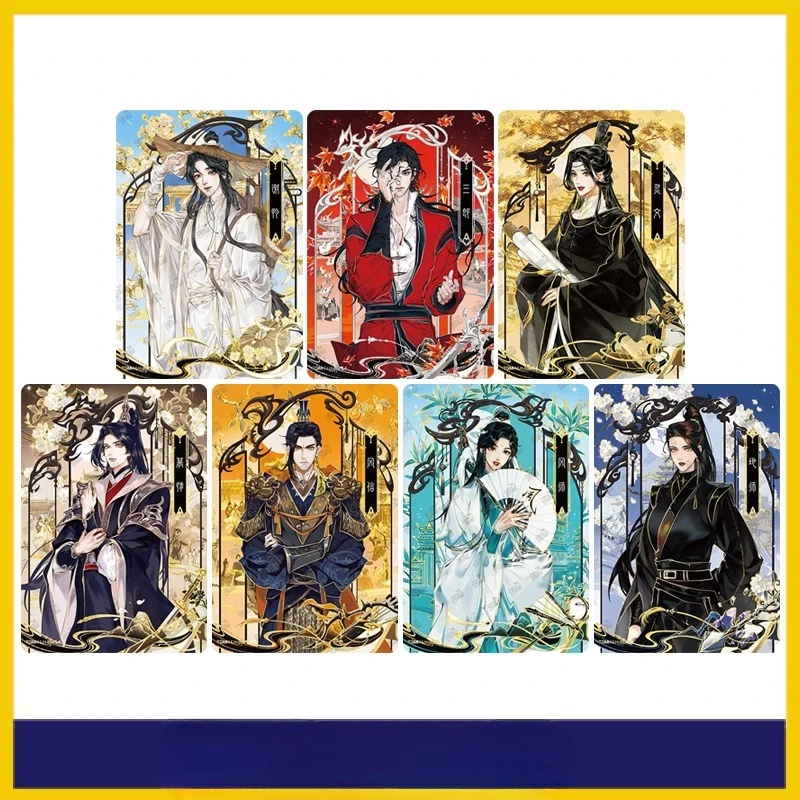 

KAYOU натуральная May Heaven Bless You с счастью Xie Lian, полный набор коллекционных карточек для анимации, детские игрушки, рождественские подарки