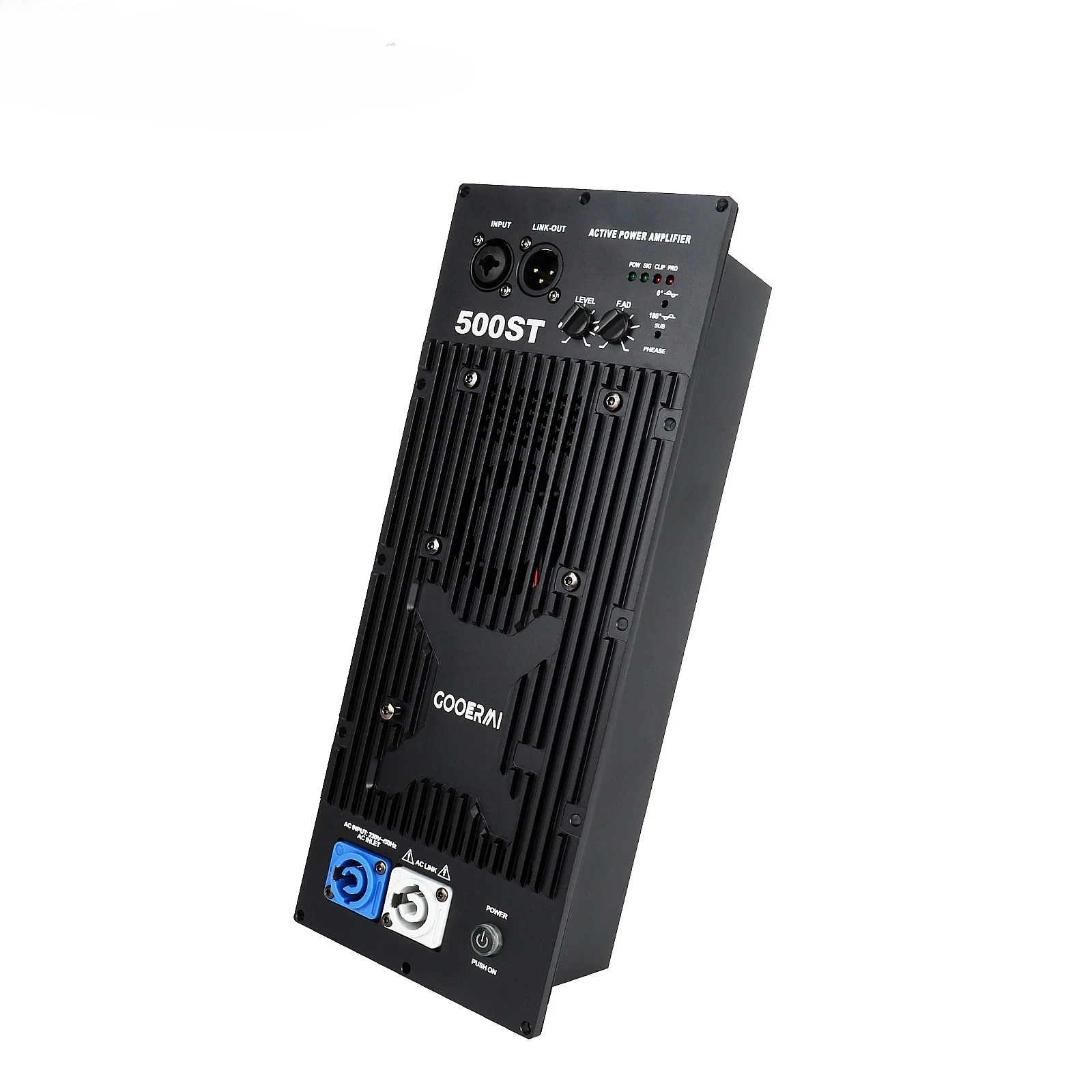 500W 4 Ohm 300W 8 Ohm Professional Plate Amplifier Module with XLR and Speakon for Active Subwoofer