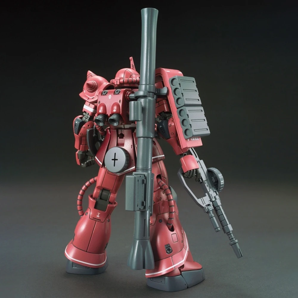 [متوفر] بانداي HG Gundam The Origin MS-06S Zaku II (إصدار المذنب الأحمر.) 1/144 مقياس الجمعية عمل نموذج لجسم عدة اللعب