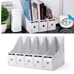 5pieces Multifunctional Documents Storage Box For Efficient Organization Easy To Assemble Stackable