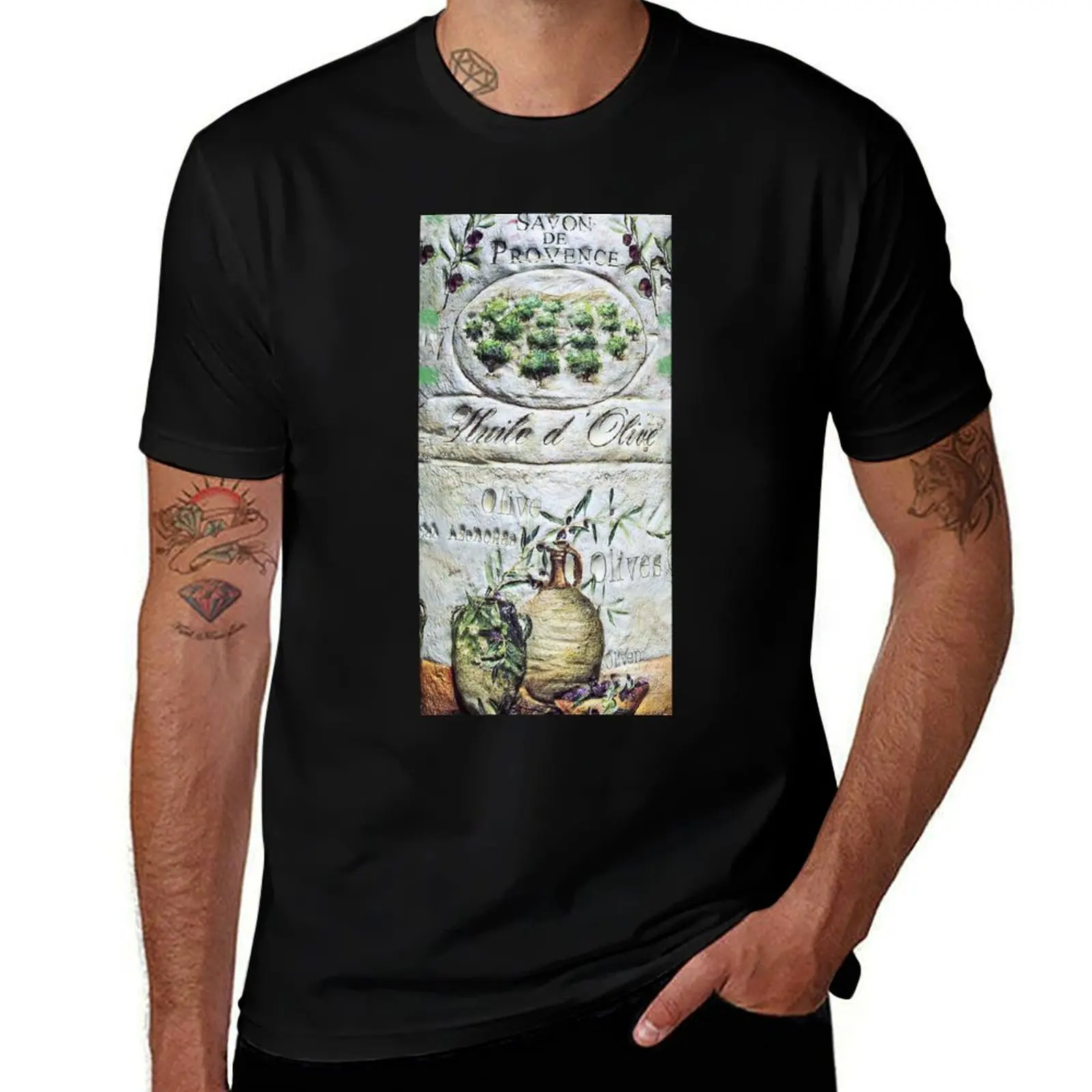 Savon et Olivier de Provence / My Creations Artistic Sculpture Relief fact Main (c)(h) by Olao-Olavia / Okaio Créations  T-Shirt