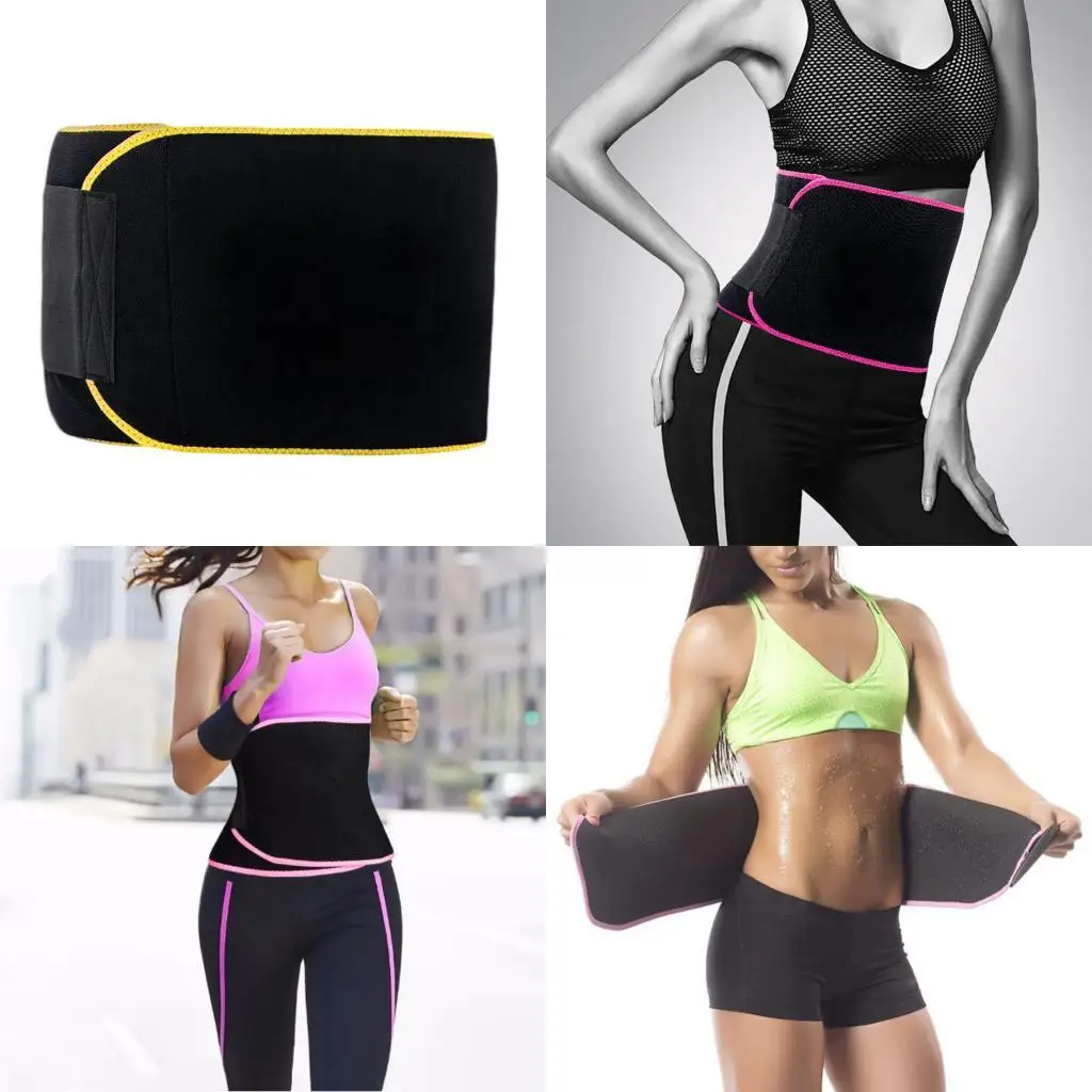 Mulheres cintura trainer elástico cincher barriga controle treino corpo shaper cinta