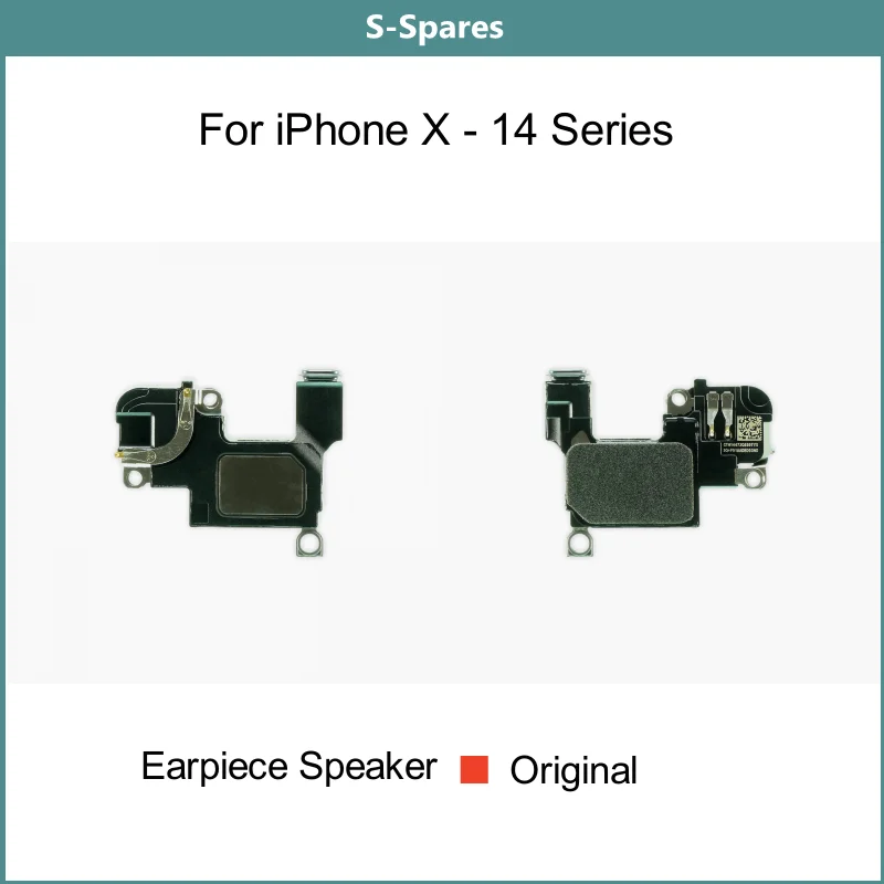 Original Ear Speaker Earpiece For iPhone X XS 11 14 Pro Max 12 13 mini XR Tested Replacement