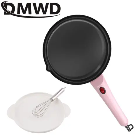 자동 팬케이크 만드는 기계 즉시 가열 DIY 스낵 부리토 베이킹 팬 크레페 메이커 스프링 롤 플래피 잭 라자냐 스킬