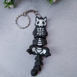 Personalized key hangings 3D Printed Pieces Creative Hanging Pieces for outdoor Backpack car Christmas halloween decororation