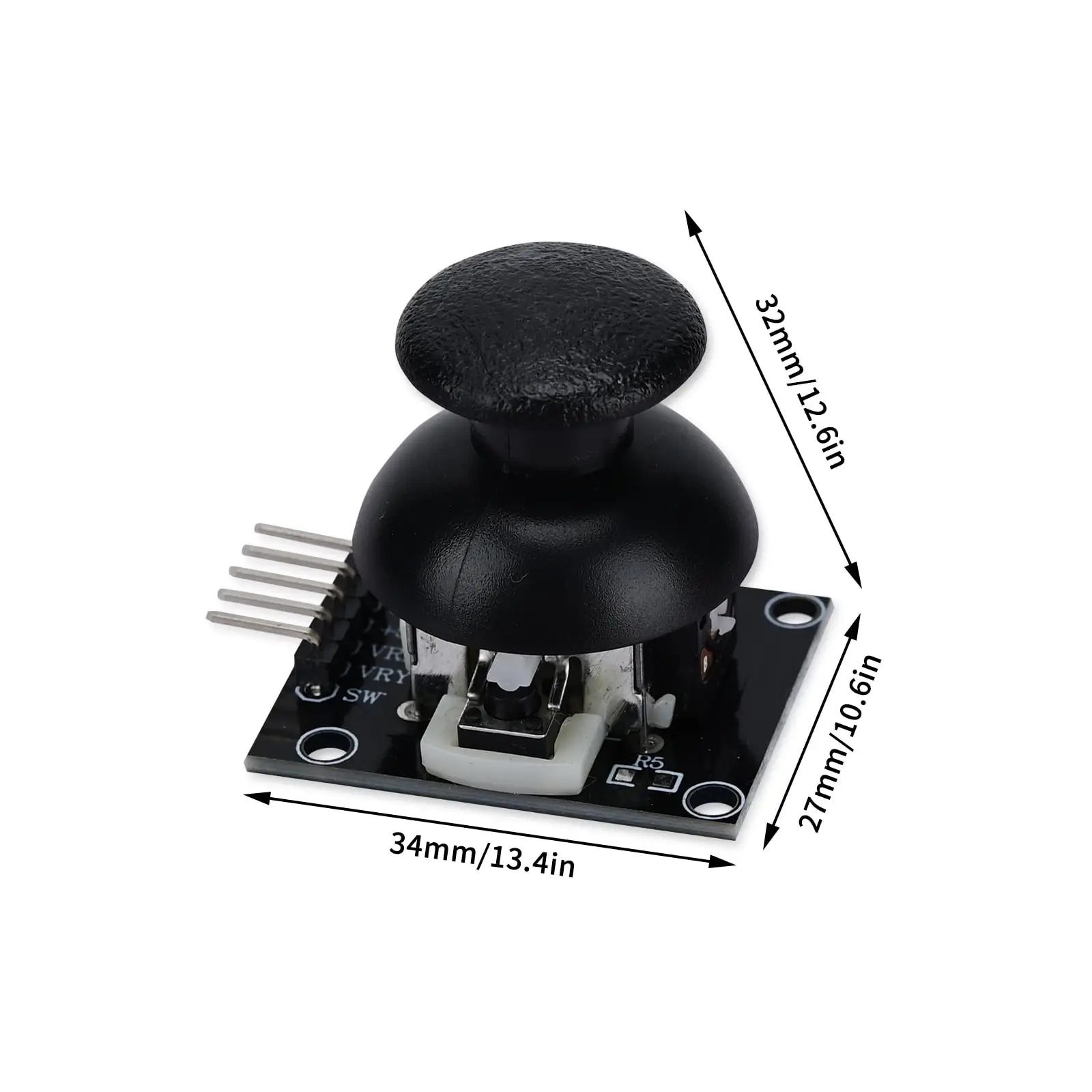 Dual Axis XY Joystick Module PS2 Game Joystick Sensor KY-023 for Arduino Raspberry (5pcs)