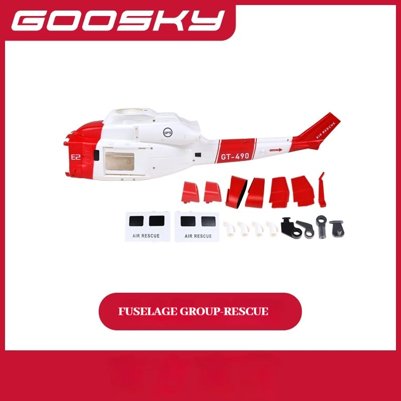 Gutian E2 Gps Elicottero telecomandato intelligente Uh-1y Modello drone Corpo rotore principale Batteria e accessori Parti complete