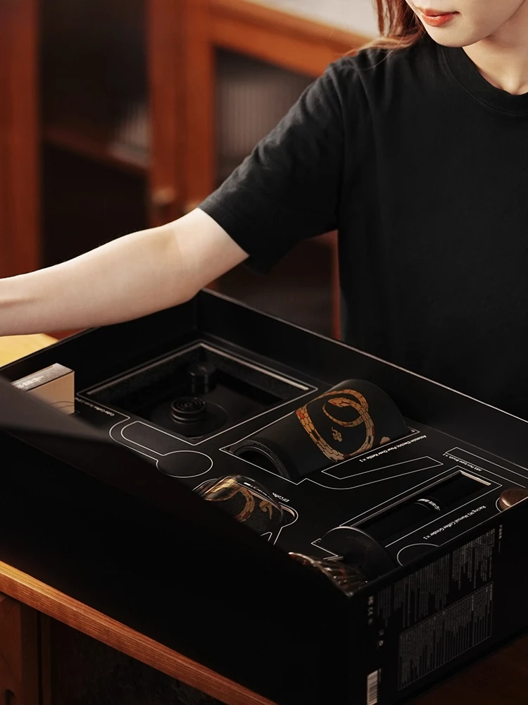 For MHW-3 Bomber Series Hand-brewed Coffee Pot Set Gift Box