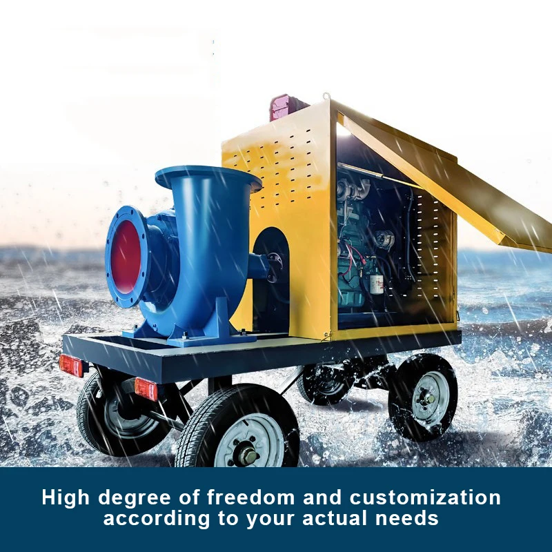 Centrifugal Diesel Engine Driven Pump for Use Agricultural Irrigation