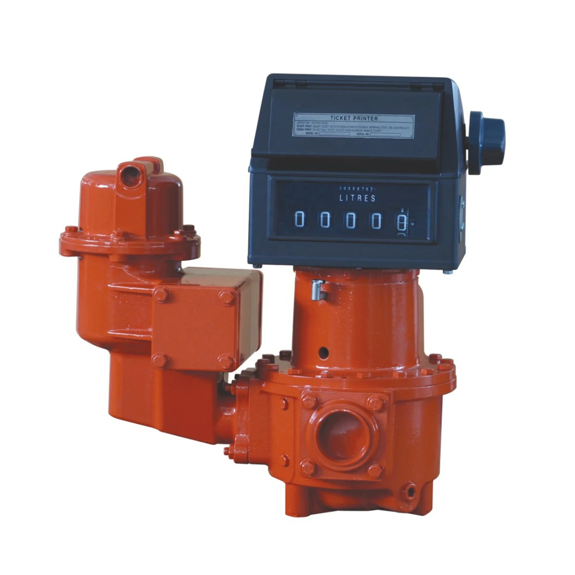 FMC-50 Single Case Rotary Vane Positive Displacement Flow Meter Tools for Accurate Measurement