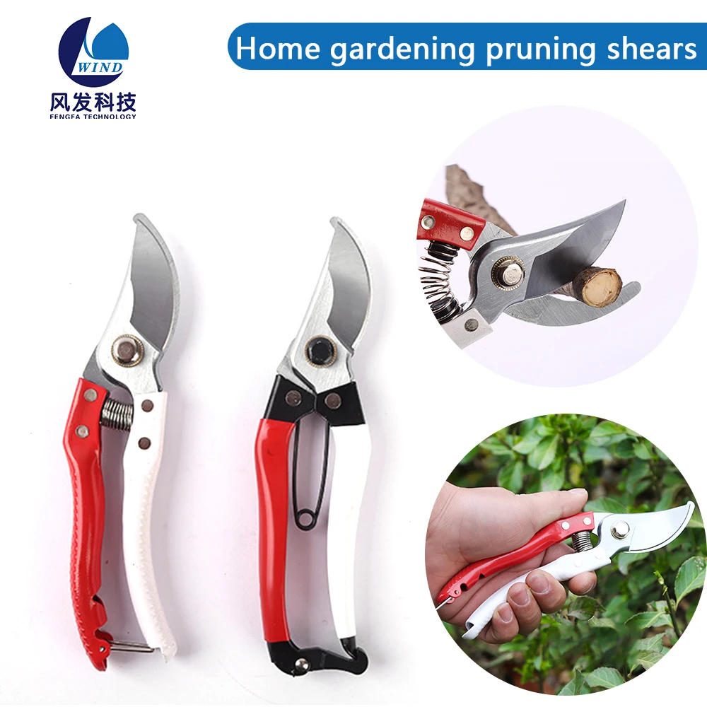 

8" Professional Bypass Pruning Shears for gardening scissors Hand Pruners Garden Clippers. Fruit Tree Bonsai Pruning Landscaping