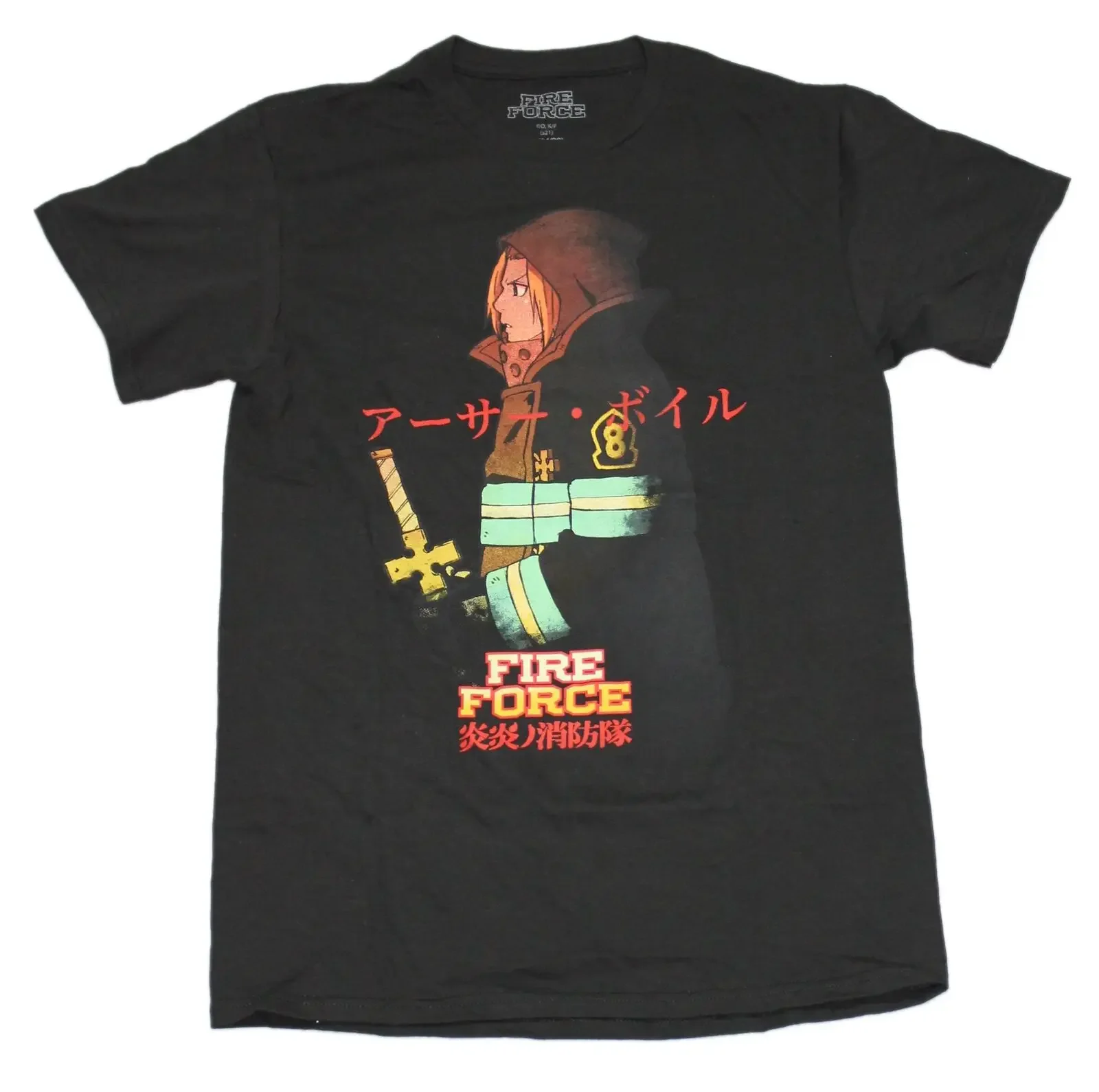 

Новая футболка для взрослых Fire Force Arthur Boyd в тене