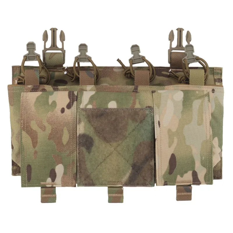 Multi Functional Vest Expansion Conversion Module 25mm Socket Quad 5.56 Quick Panel Attachment Package With Hanging Accessories