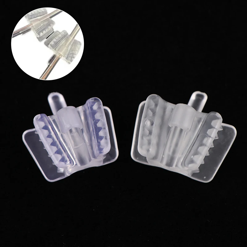 1pcs Dental Silicone Mouth Support Holding Saliva Ejector Suction Tip Occlusal Pad Mouth Opener Retractor Oral Hygiene Material