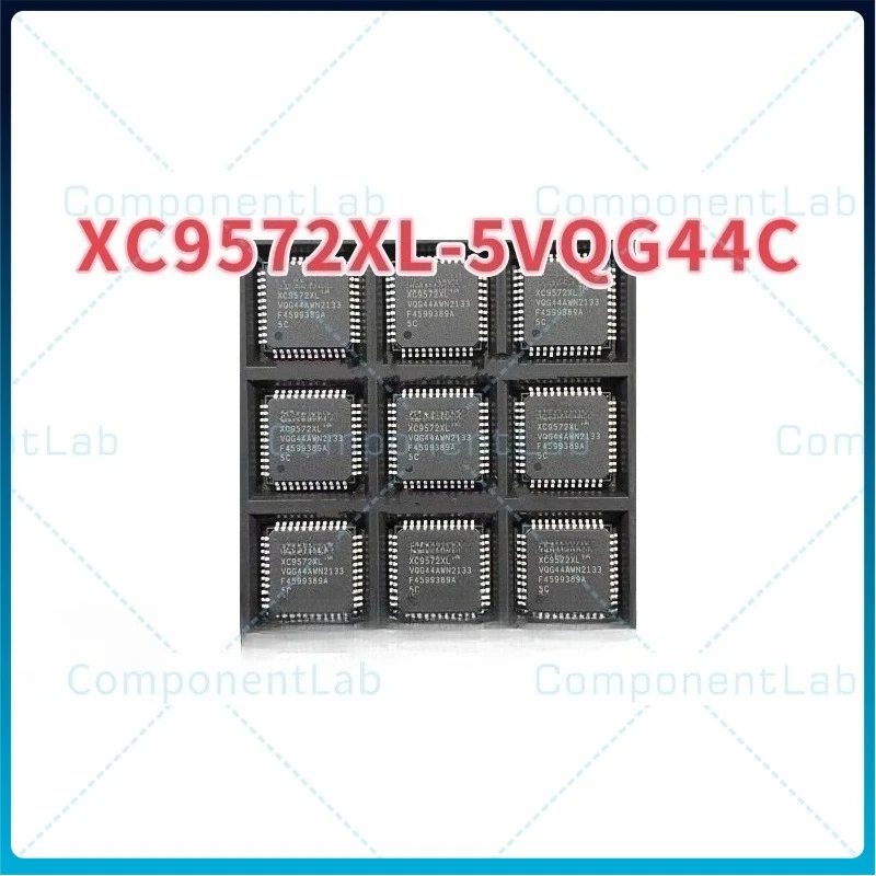 2-5pcs Used XC9572XL-5VQG44C XC9572XL-5VQ44C Chip Packaging QFP44 Programmable Logic IC Chip