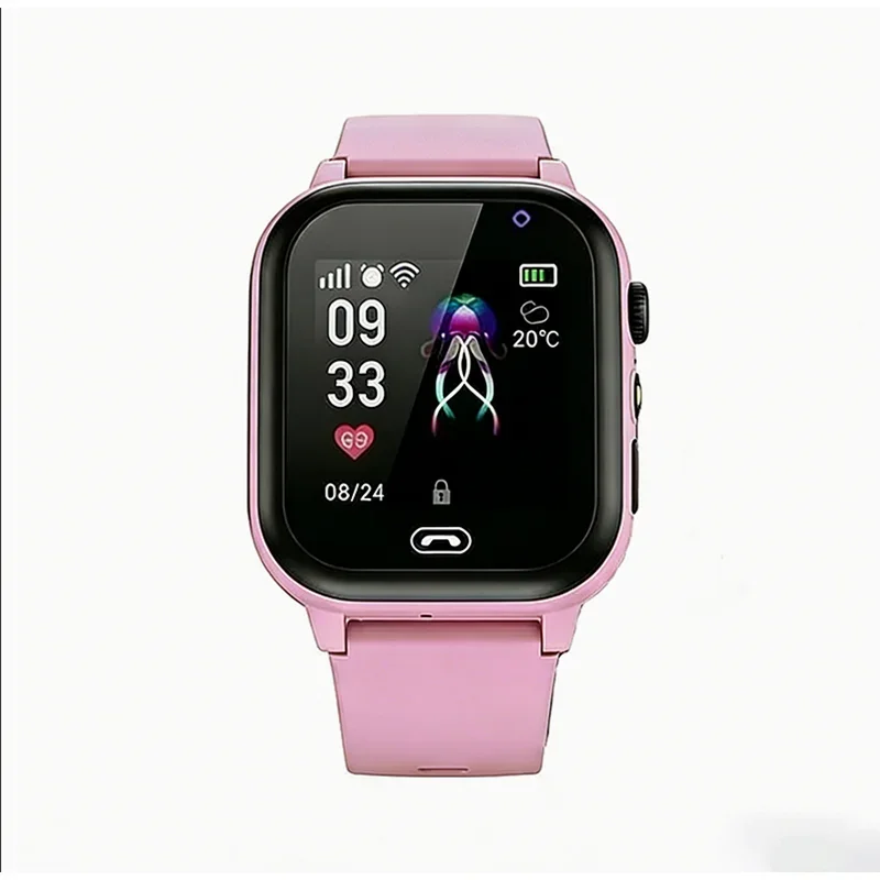 Lenovo 2026 Neue 4G GPS Wasserdichte Kinder-Smartwatch Reloj Inteligente Niños SIM-Karte Anruf Kamera Mini Elektronische Uhr Geschenk